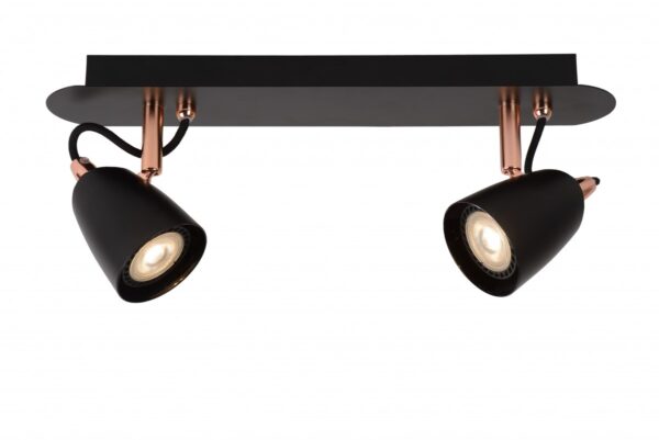Lucide 26956/10/17 Ride LED bodové svítidlo | Teplá bílá | 2x5W