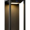 Lucide 27891/02/30 LED Nástěnné venkovní světlo | Teplá bílá | Černá | 2,2W