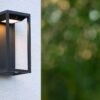 Lucide 27891/02/30 LED Nástěnné venkovní světlo | Teplá bílá | Černá | 2,2W