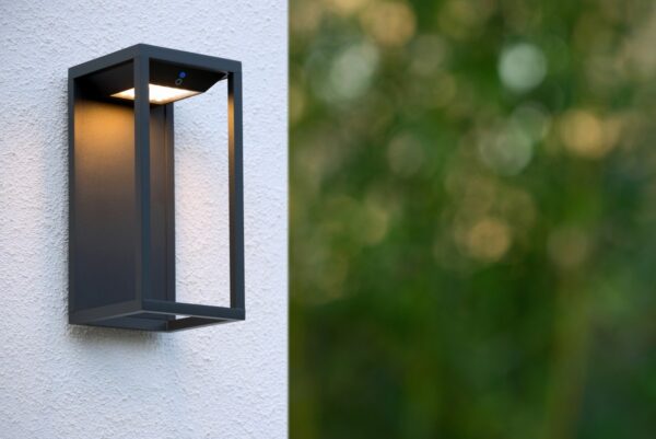 Lucide 27891/02/30 LED Nástěnné venkovní světlo | Teplá bílá | Černá | 2,2W