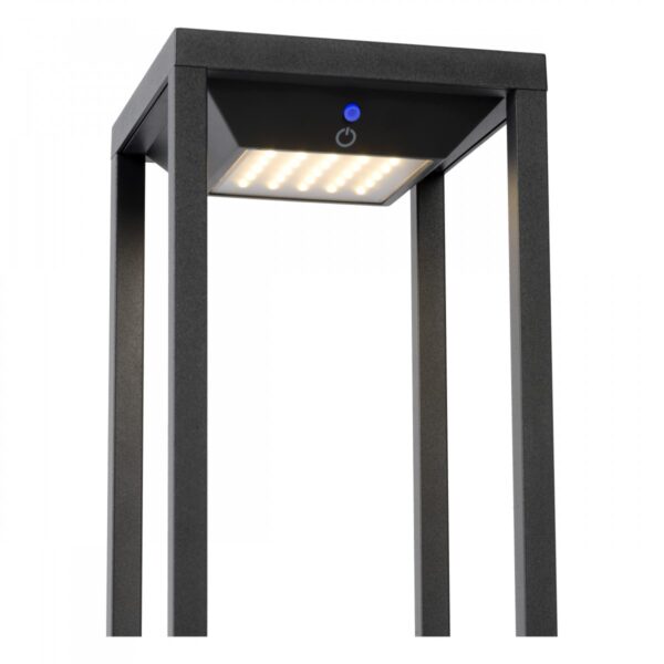 Lucide 27892/02/30 LED Zahradní sloupkové světlo | Teplá bílá | Černá | 2,2W