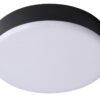 Lucide 28112/30/30 LED Přisazené stropní svítidlo | Teplá bílá | 30W | Černá
