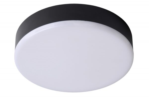 Lucide 28112/30/30 LED Přisazené stropní svítidlo | Teplá bílá | 30W | Černá