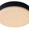Lucide 28112/30/30 LED Přisazené stropní svítidlo | Teplá bílá | 30W | Černá