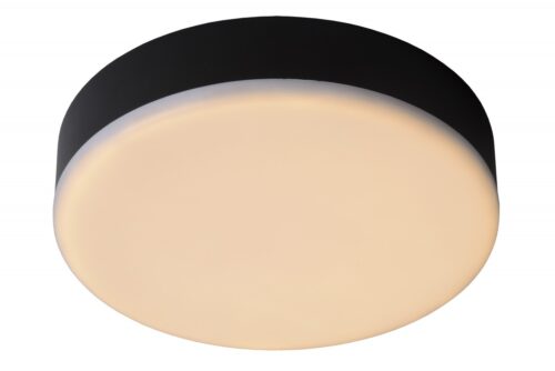 Lucide 28112/30/30 LED Přisazené stropní svítidlo | Teplá bílá | 30W | Černá