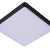 Lucide 28113/30/30 LED Přisazené stropní svítidlo | Teplá bílá | 30W | Černá