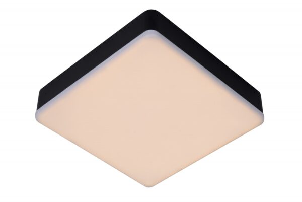 Lucide 28113/30/30 LED Přisazené stropní svítidlo | Teplá bílá | 30W | Černá