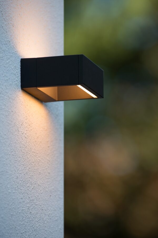 Lucide 28857/06/30 Goa LED Nástěnné venkovní světlo | Teplá bílá | 6W