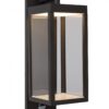 Lucide 28861/10/30 LED Nástěnné venkovní světlo | Teplá bílá | 15W | Černá