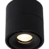 Lucide 35911/08/30 LED stropní svítidlo | Teplá bílá | 8W | Černá