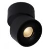 Lucide 35911/08/30 LED stropní svítidlo | Teplá bílá | 8W | Černá