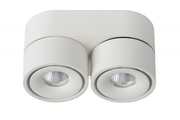 Lucide 35911/16/31 LED stropní svítidlo | Teplá bílá | 2x8W | Bílá
