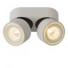Lucide 35911/16/31 LED stropní svítidlo | Teplá bílá | 2x8W | Bílá