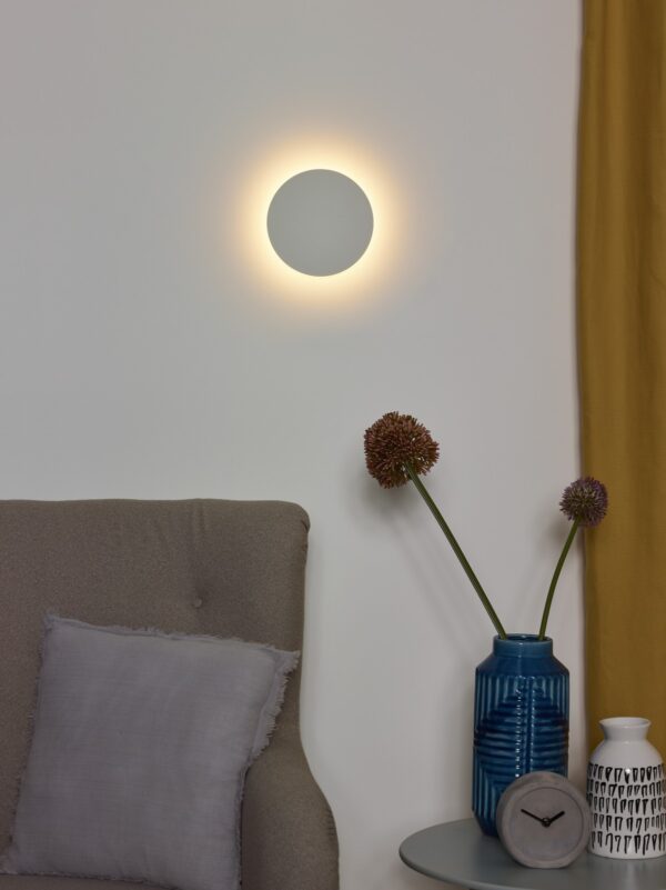 Lucide 46201/06/31 Eklyps LED nástěnní svítidlo | Teplá bílá | 6W