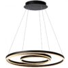 Lucide 46402/99/30 LED stropní svítidlo | Teplá bílá | Černá | 62W