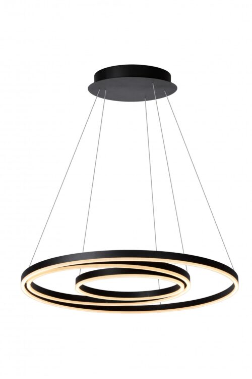 Lucide 46402/99/30 LED stropní svítidlo | Teplá bílá | Černá | 62W