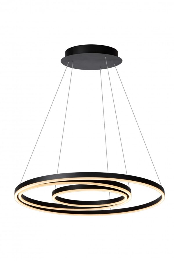 Lucide 46402/99/30 LED stropní svítidlo | Teplá bílá | Černá | 62W