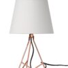 Lucide 47500/81/17 Stolní lampička | E14 | Barevný kov | Měď