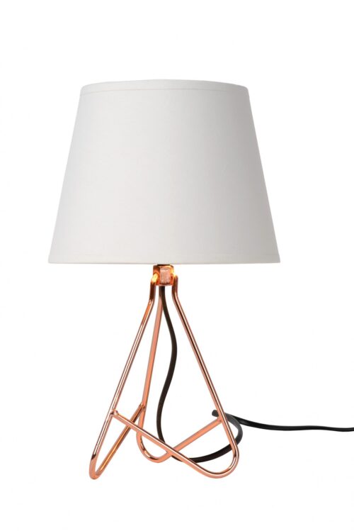 Lucide 47500/81/17 Stolní lampička | E14 | Barevný kov | Měď