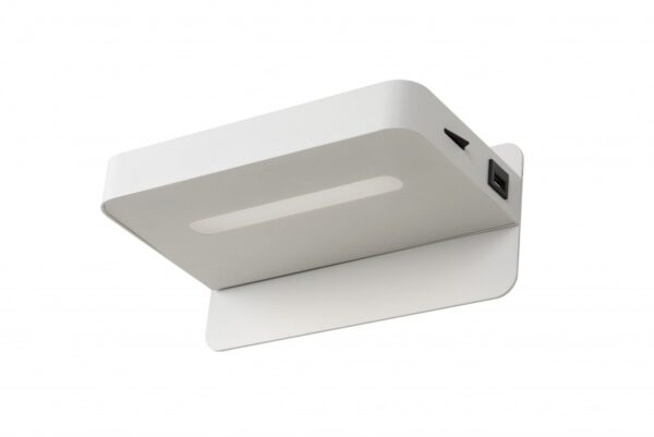 Lucide 77280/05/31 LED nástěnní svítidlo | Teplá bílá | 5W | Bílá