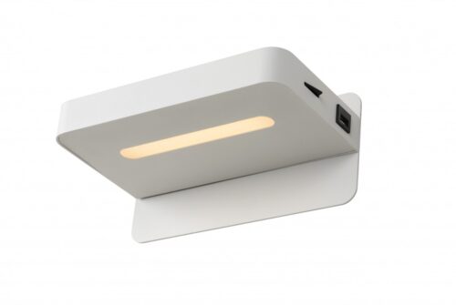 Lucide 77280/05/31 LED nástěnní svítidlo | Teplá bílá | 5W | Bílá