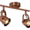 Lucide 77974/10/17 Cigal LED bodové svítidlo | Teplá bílá | 2x5W