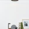 Lucide 79177/06/30 LED stropní svítidlo | Teplá bílá | 6W | Černá | 8