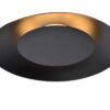 Lucide 79177/12/30 LED stropní svítidlo | Teplá bílá | 12W | Černá