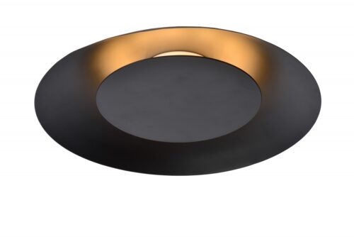 Lucide 79177/12/30 LED stropní svítidlo | Teplá bílá | 12W | Černá