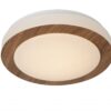 Lucide 79179/12/70 LED stropní svítidlo | Teplá bílá | 12W | Dřevo