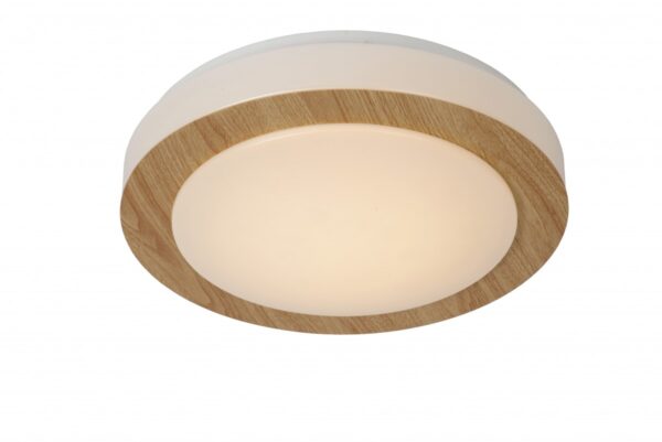 Lucide 79179/12/72 LED Přisazené stropní svítidlo | Teplá bílá | 12W | Dřevo