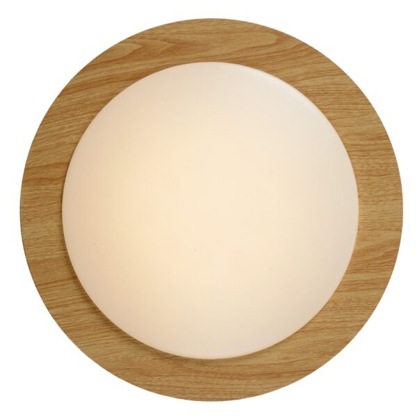 Lucide 79179/12/72 LED Přisazené stropní svítidlo | Teplá bílá | 12W | Dřevo