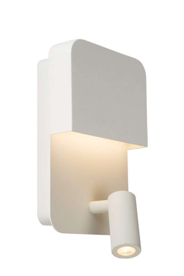 Lucide 79200/08/31 LED nástěnní svítidlo | Teplá bílá | Bílá | 5W