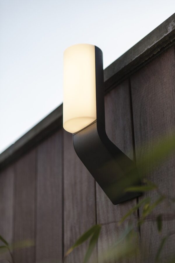 Lutec 5188601125 Bati LED Nástěnné venkovní světlo | Přírodní bílá | 14W | Šedá