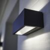 Lutec 5189101118 Gemini LED Nástěnné venkovní světlo | Přírodní bílá | 20W | Šedá