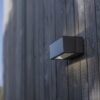Lutec 5189103118 Gemini LED Nástěnné venkovní světlo | Přírodní bílá | 11W | Šedá