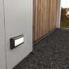 Lutec 5191601118 Helena LED Nástěnné venkovní světlo | Přírodní bílá | 10W | Šedá