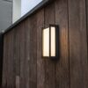 Lutec 5193001118 Qubo LED Nástěnné venkovní světlo | Teplá bílá | 18W | Šedá