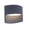 Lutec 5193201118 Lotus LED Nástěnné venkovní světlo | Teplá bílá | 11W | Šedá