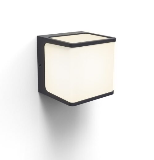 Lutec 5197002125 Telin LED Nástěnné venkovní světlo | Teplá bílá | 1,5W | Šedá