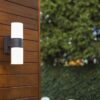 Lutec 5198101118 Cyra LED Nástěnné venkovní světlo | Teplá bílá | 1,5W | Šedá