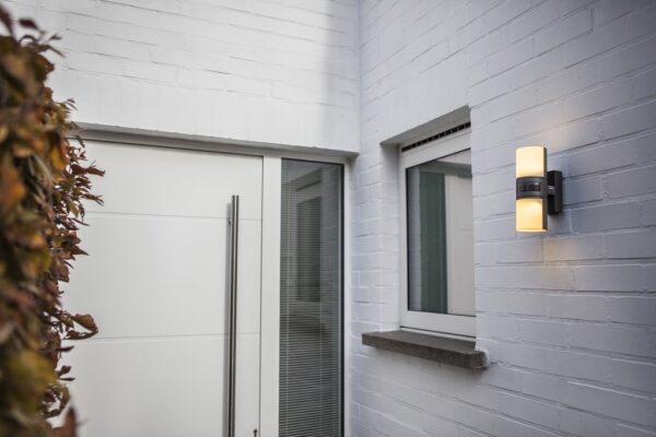 Lutec 5198102118 Cyra LED Nástěnné venkovní světlo | Teplá bílá | 1,5W | Šedá