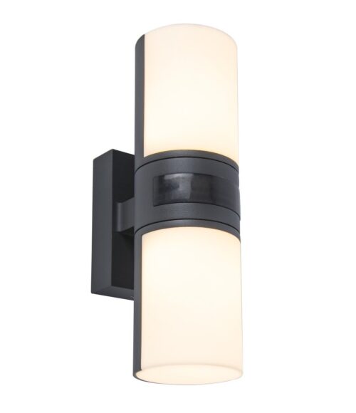Lutec 5198102118 Cyra LED Nástěnné venkovní světlo | Teplá bílá | 1,5W | Šedá