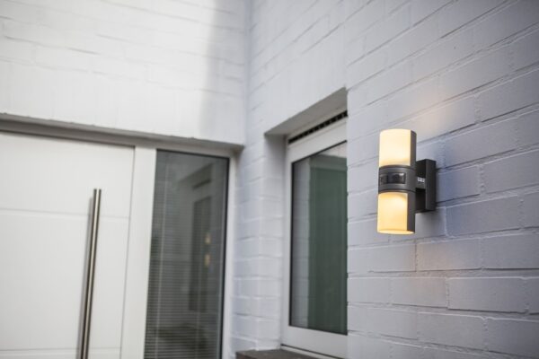 Lutec 5198102118 Cyra LED Nástěnné venkovní světlo | Teplá bílá | 1,5W | Šedá