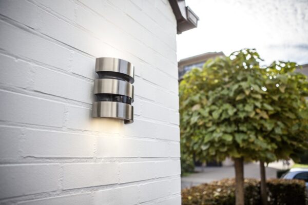 Lutec 5198401001 Maya LED Nástěnné venkovní světlo | Teplá bílá | 1,5W | Kov | Nerez