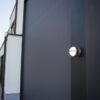 Lutec 5199001118 Eklips LED Nástěnné venkovní světlo | Teplá bílá | 13W | Šedá