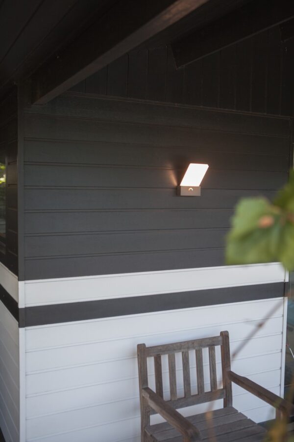 Lutec 5289001118 Pano LED Nástěnné venkovní světlo | Variabilní | 16W | Šedá