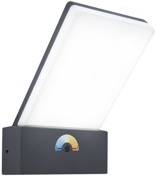 Lutec 5289001118 Pano LED Nástěnné venkovní světlo | Variabilní | 16W | Šedá