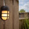 Lutec 6383001118 Bullo LED Nástěnné venkovní světlo | Teplá bílá | 1,5W | Šedá