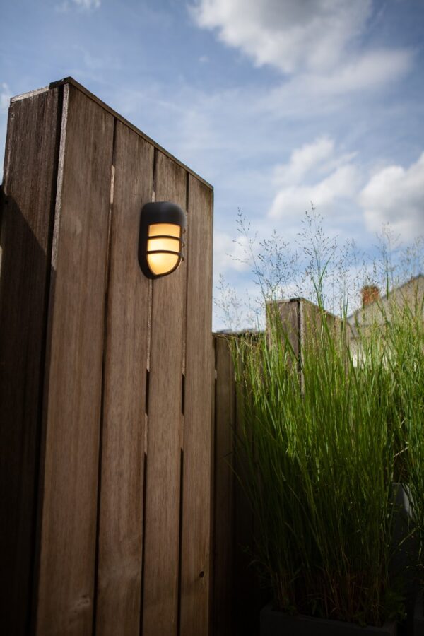 Lutec 6383001118 Bullo LED Nástěnné venkovní světlo | Teplá bílá | 1,5W | Šedá
